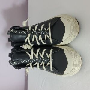 Sperry Top - Sider Women's Black & White Sneakers Size 9